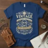 Vintage 1978 Aged to Perfection T-Shirt with "Original Parts (Mostly)" text and retro design elements