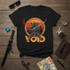 VOID Samurai Warrior unique graphic design printed on comfortable cotton t-shirt