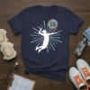 Volleyball Player Number 15 eye-catching graphic design printed on comfortable cotton t-shirt