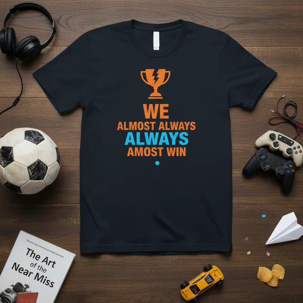 We Almost Always Always Amost Win Gamer T-Shirt