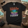 Welcome to Yakistan The Palm Springs of Washington t-shirt with retro car and palm trees graphic
