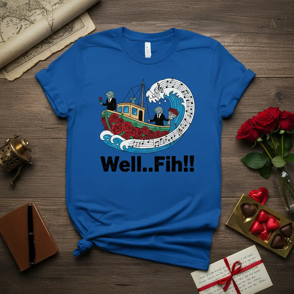 Well..fih!! Funny Fishing Quote T-Shirt Unique Gift