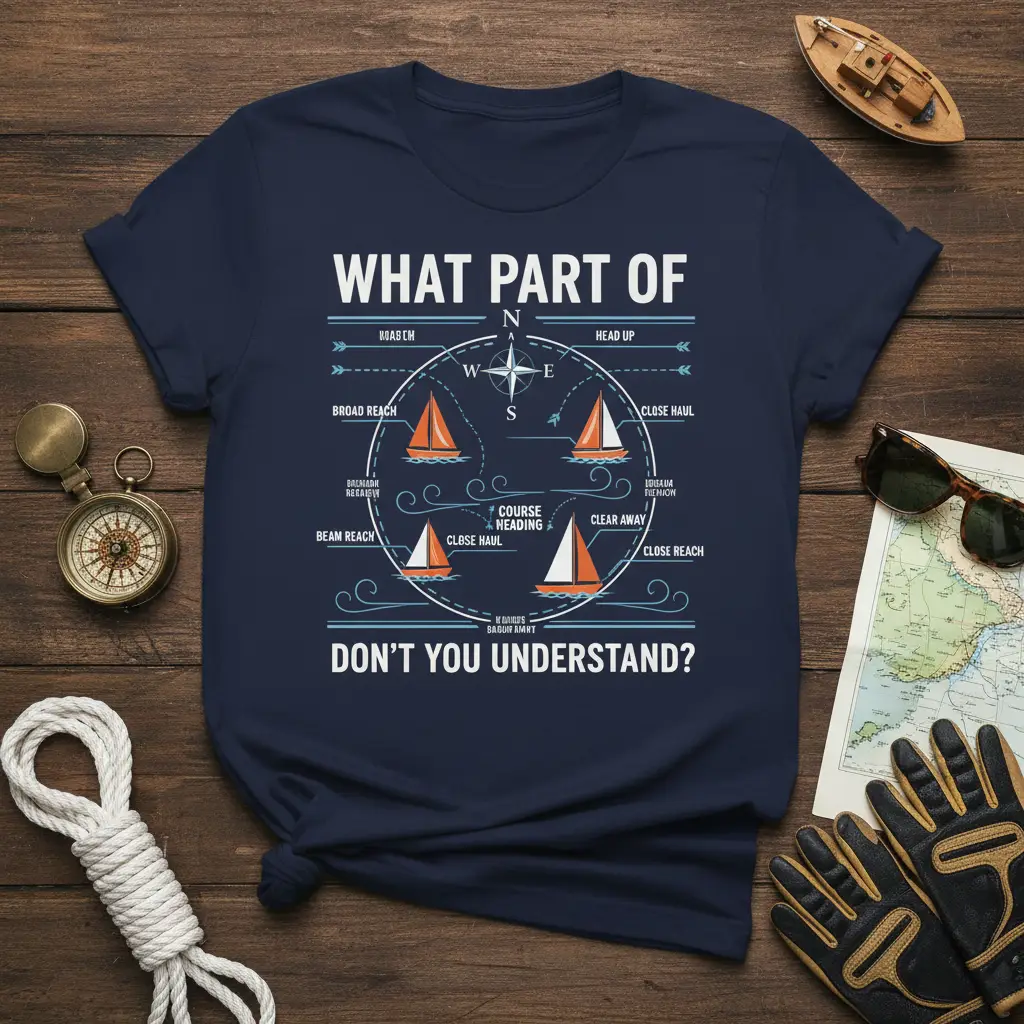What Part of Don’t You Understand Sailing T-Shirt