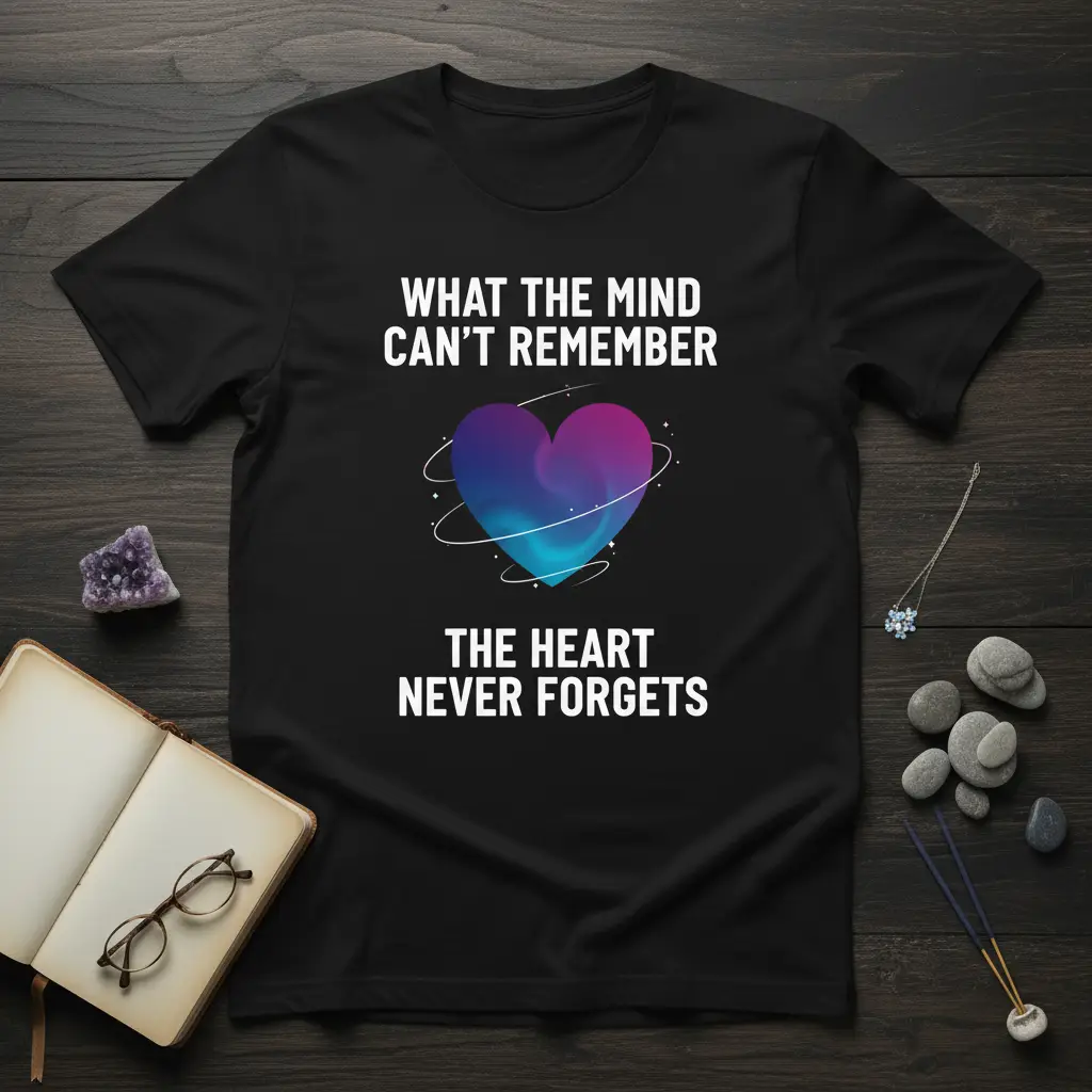 What the Mind Can’t Remember the Heart Never Forgets T-Shirt