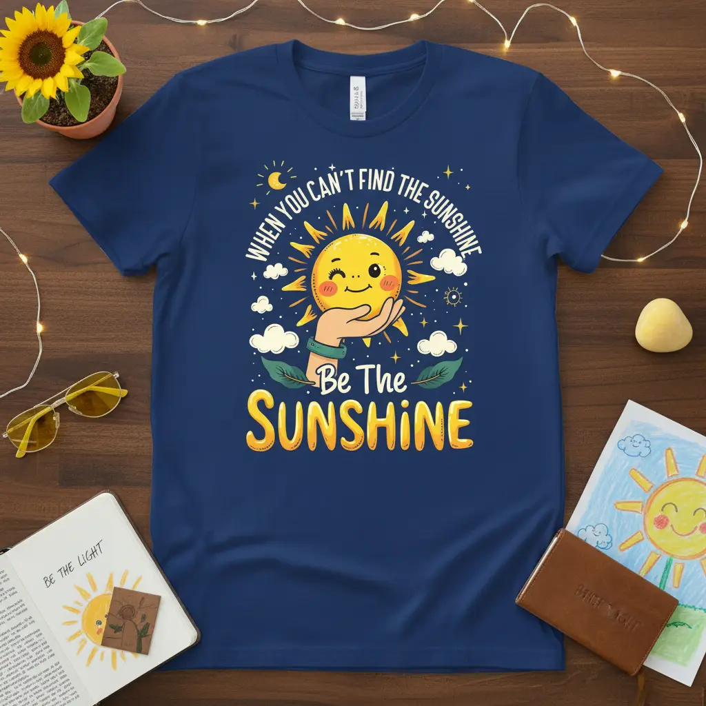When You Can’t Find the Sunshine Be the Sunshine Tee