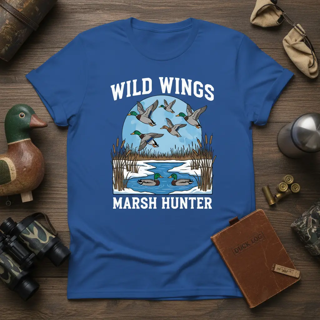 Wild Wings Marsh Hunter Duck Hunting T-Shirt