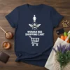 Woman Bee Shopping Cart design featuring a woman icon, a bee graphic, and a shopping cart icon