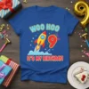 WOO HOO IT'S MY BIRTHDAY! bold graphic design printed on comfortable cotton t-shirt