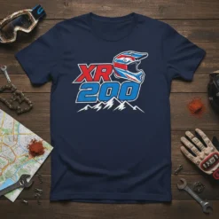 Xr 200 Motocross Helmet T-Shirt Adventure Gift