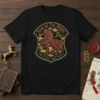 Year of the Horse Chinese Zodiac t-shirt design with a majestic horse graphic and auspicious years listed