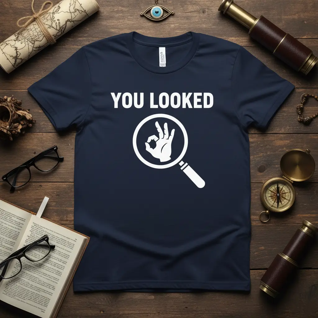 You Looked Funny T-Shirt Witty Statement Gift Idea