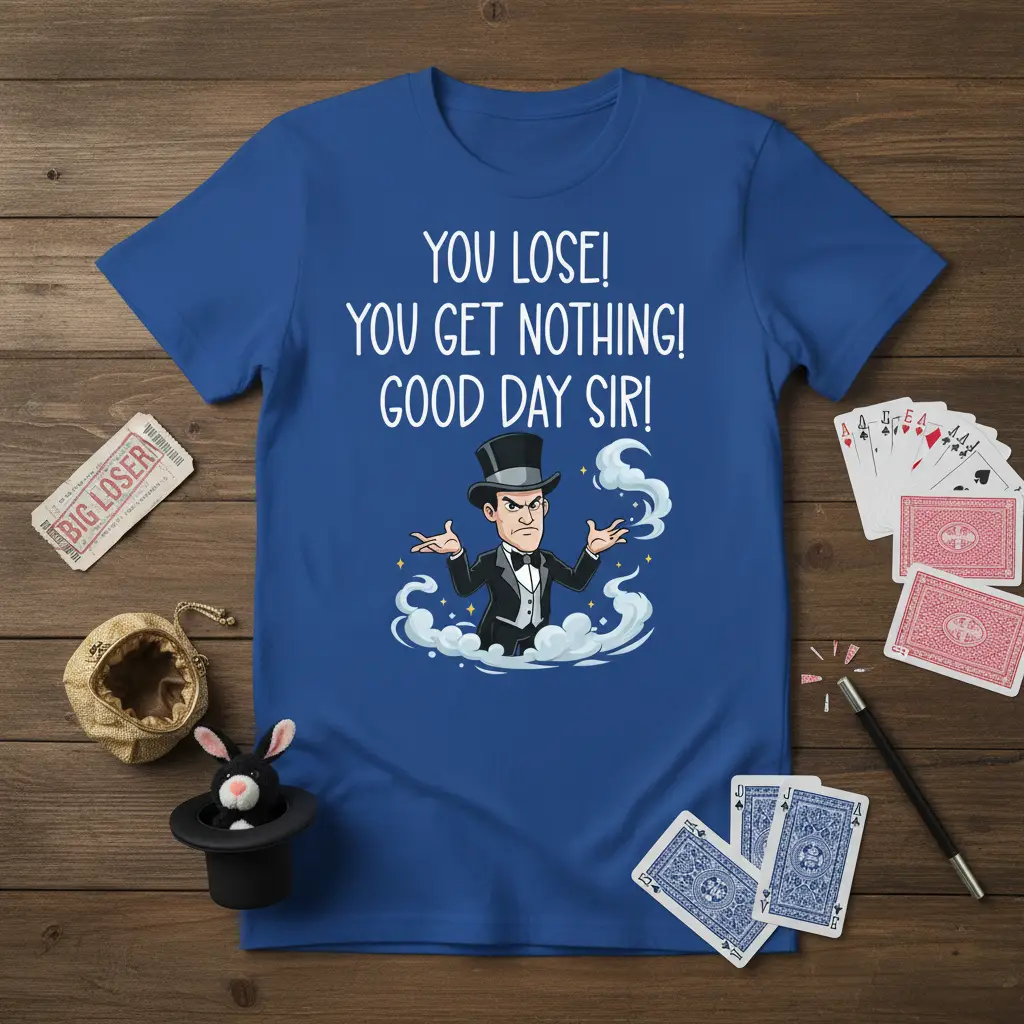 You Lose! You Get Nothing! Good Day Sir! Magic T-Shirt