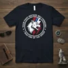 Your First Mistake Was Thinking I Was One Of The Sheep quote with a fierce wolf head graphic and lightning