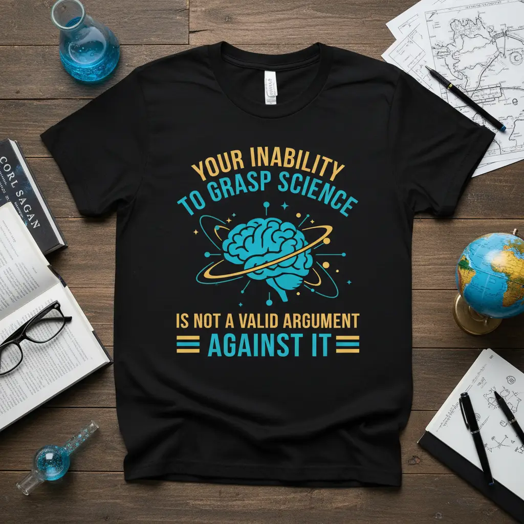 Your Inability to Grasp Science Tee Science Lover Gift