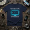 Your PC ran into text design featuring stylish typography on quality t-shirt