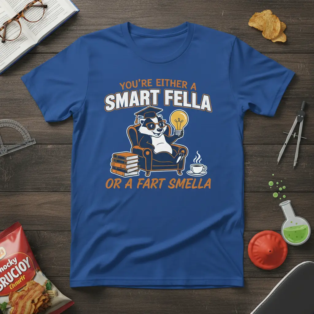 You’re Either a Smart Fella or a Fart Smella T-Shirt