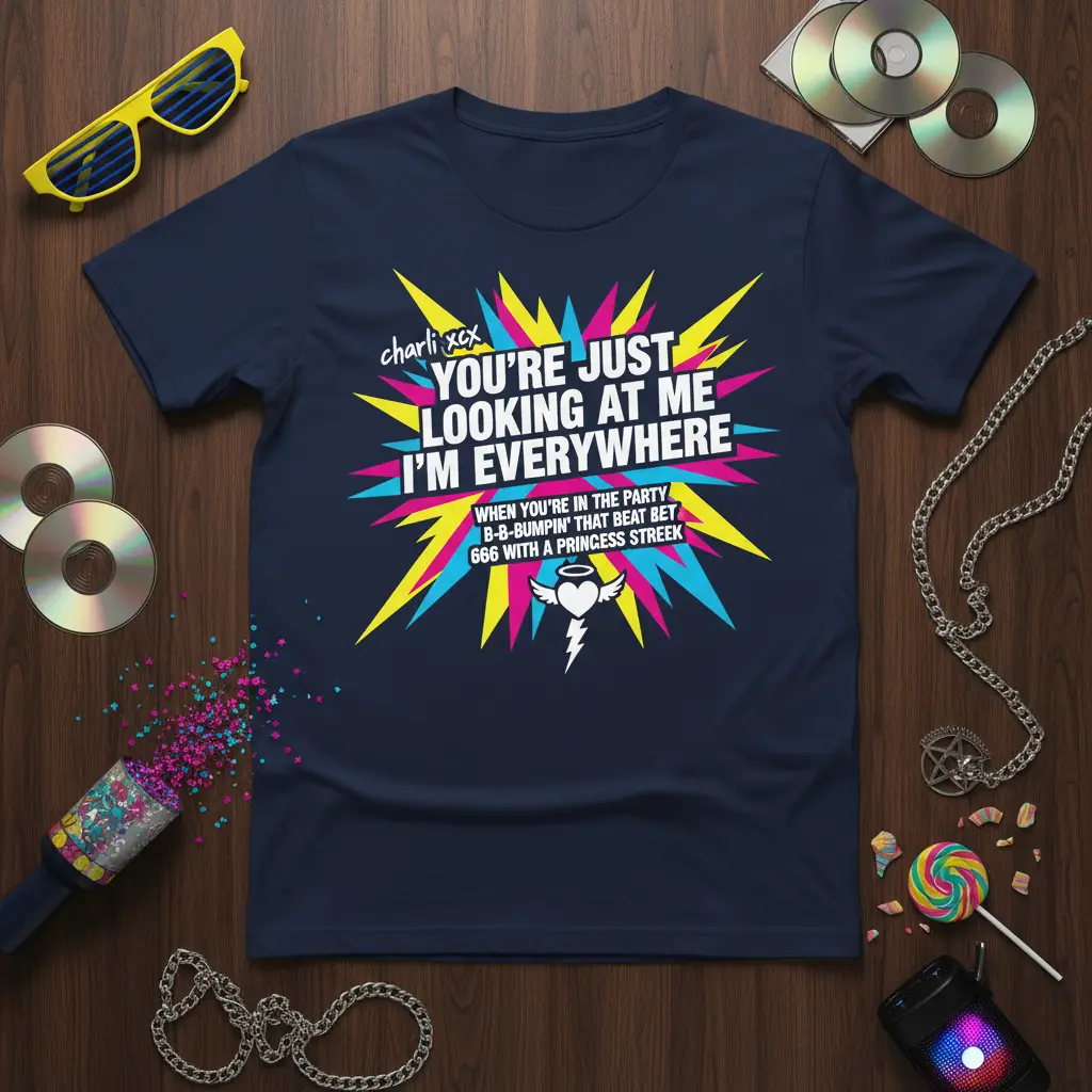 You’re Just Looking at Me I’m Everywhere Charli Xcx Tee