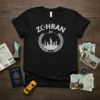 ZCHRAN for New York City unique graphic design printed on comfortable cotton t-shirt
