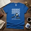 ¡DISSENT ¡DISSENT ¡DISSENT NOTORIOUS R.B.G. detailed graphic design printed on comfortable cotton t-shirt