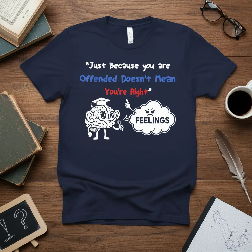 “just Because You Are Offended Doesn’t Mean You’re Right” T-Shirt