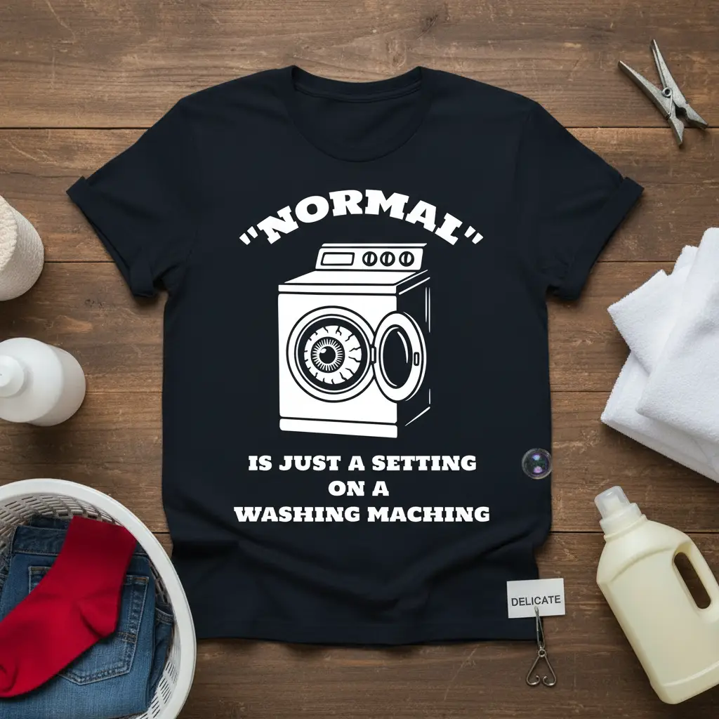 “normal” Is Just a Setting on a Washing Machine T-Shirt