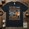 T-shirt with text "Any Man Can Be A Grandpa But It Takes Someone Special To Be A Pitbull Pawpaw" and