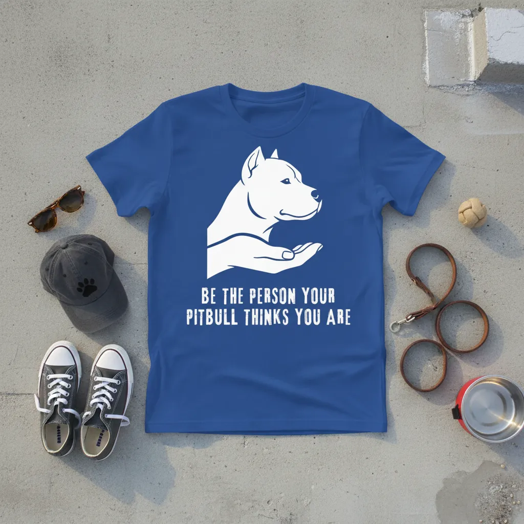 Be the Person Your Pitbull Thinks You Are T-Shirt