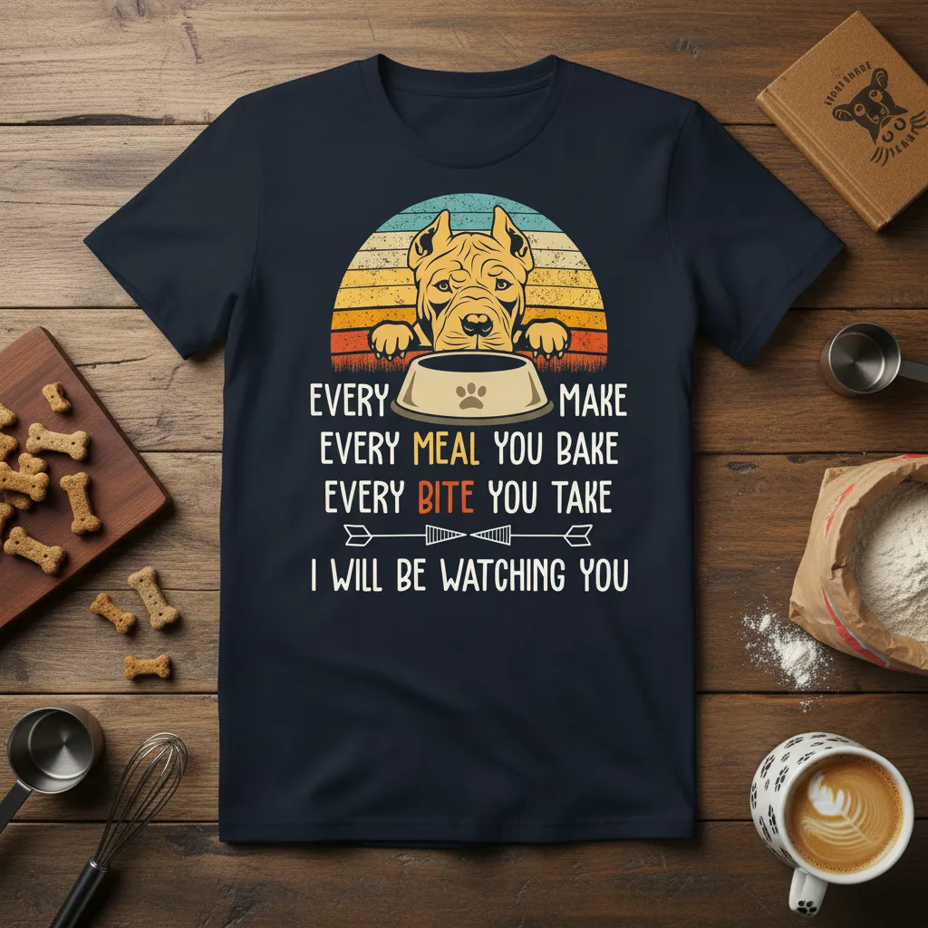 Every Make Every Meal You Bake T-Shirt Funny Dog Gift