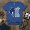 Pitbull dog t-shirt with quote "He Is Your Friend Your Partner Your Dog You Are His Life His Love His