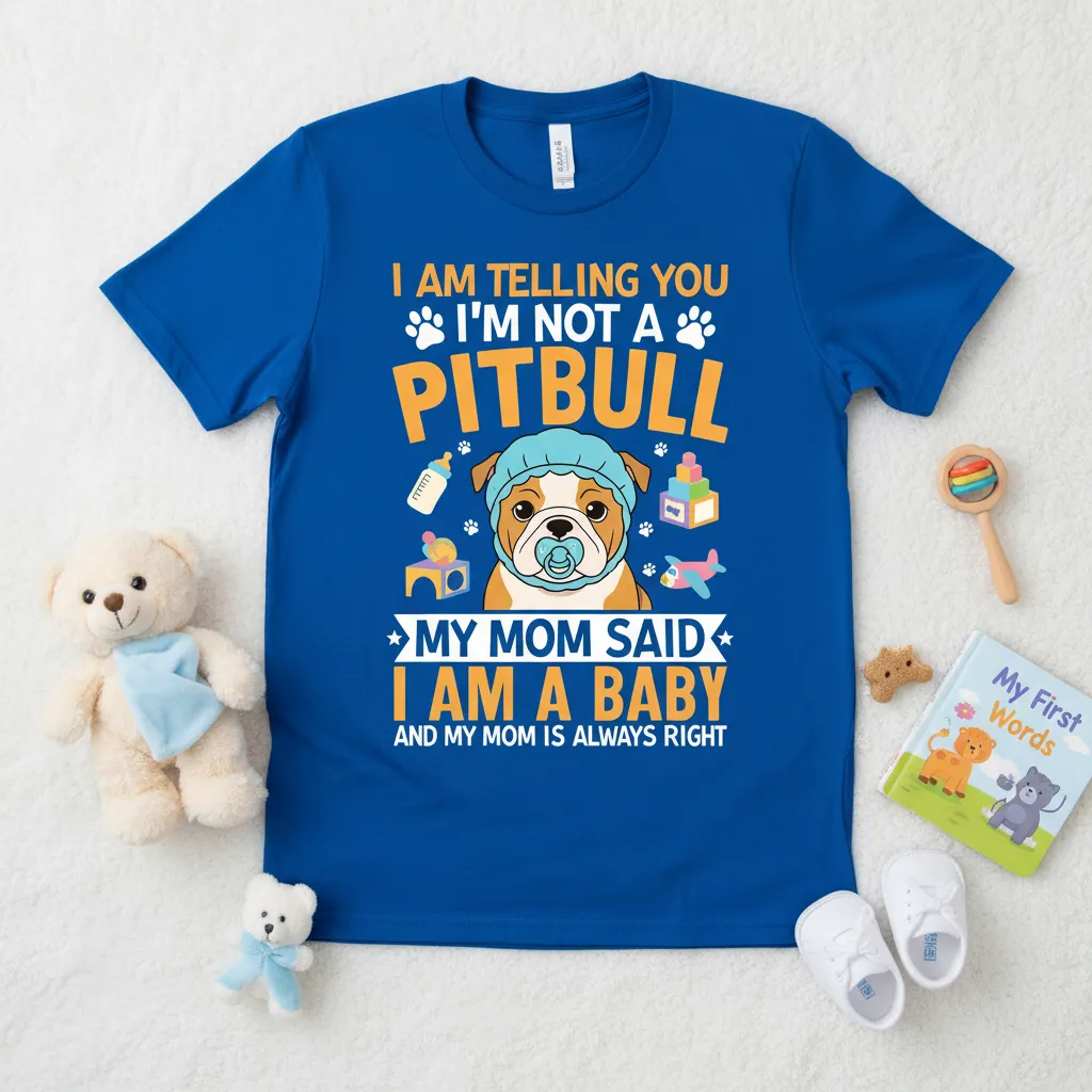 I Am Telling You I’m Not a Pitbull Baby Tee