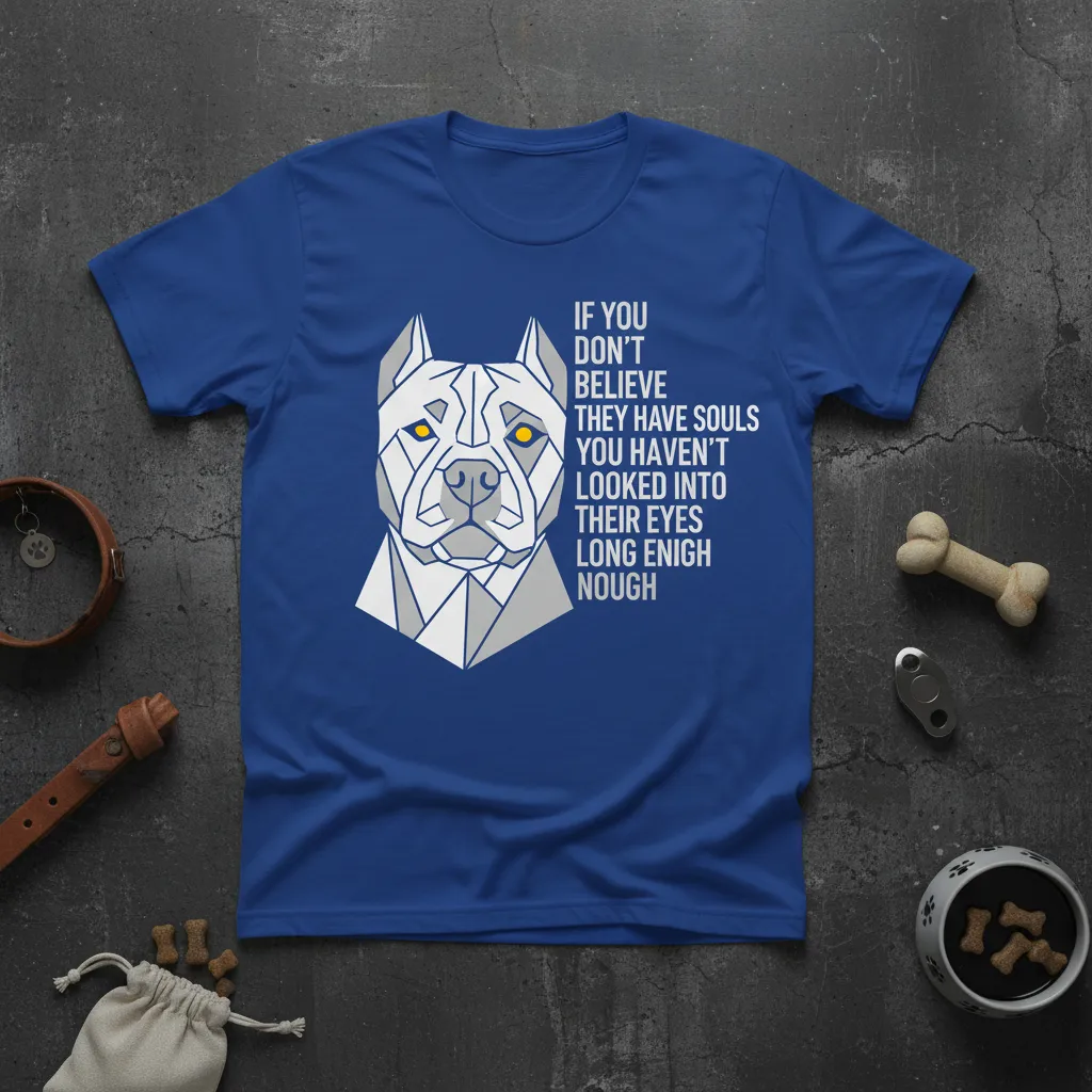 If You Don’t Believe They Have Souls T-Shirt Dog Lover Gift