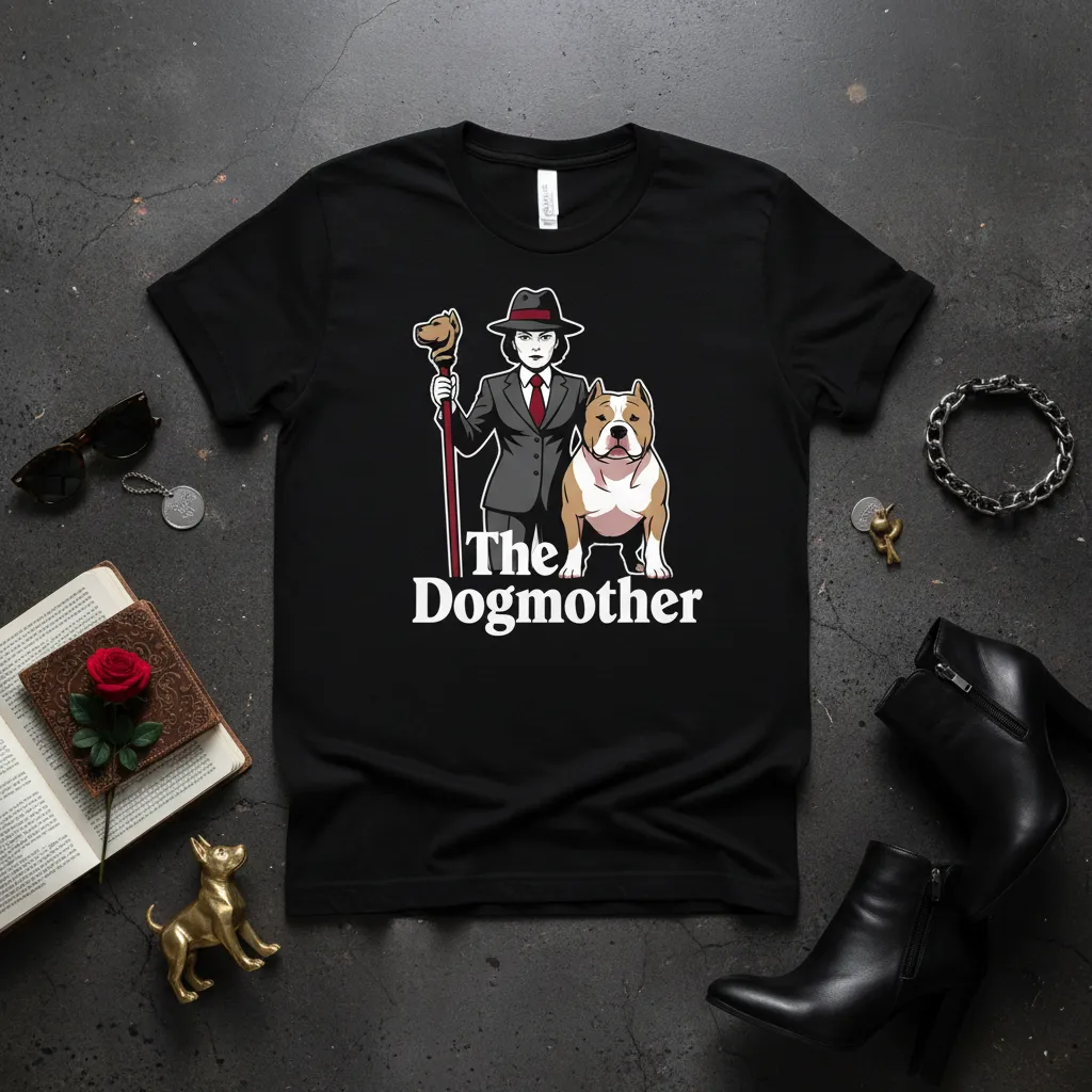The Dogmother T-Shirt Funny Dog Mom Gift Idea