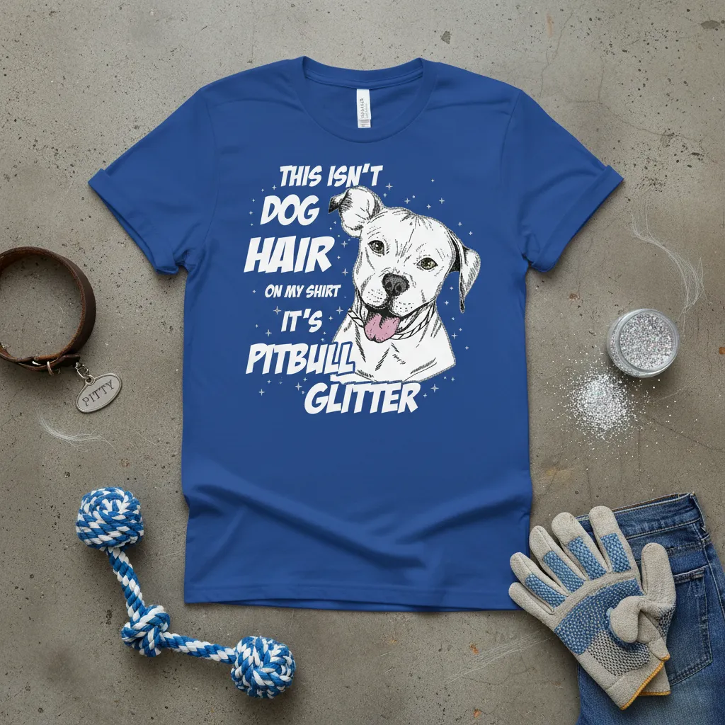 This Isn’t Dog Hair It’s Pitbull Glitter T-Shirt
