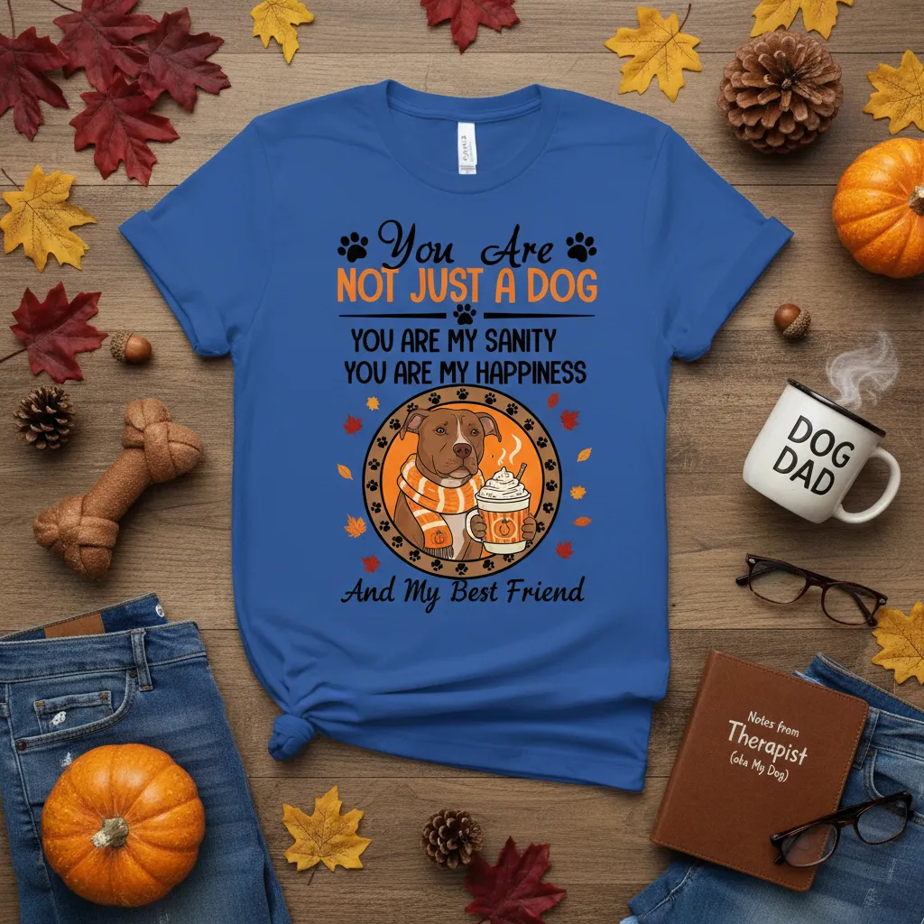 You Are Not Just a Dog T-Shirt My Sanity My Happiness