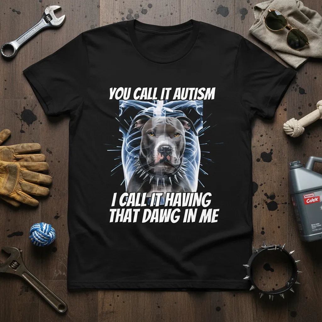 You Call It Autism I Call It That Dawg in Me T-Shirt