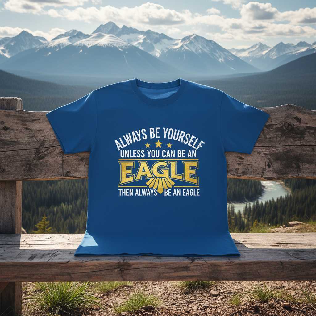 Always Be Yourself Unless You Can Be An Eagle Then Always Be An Eagle Novelty T-Shirt Tee
