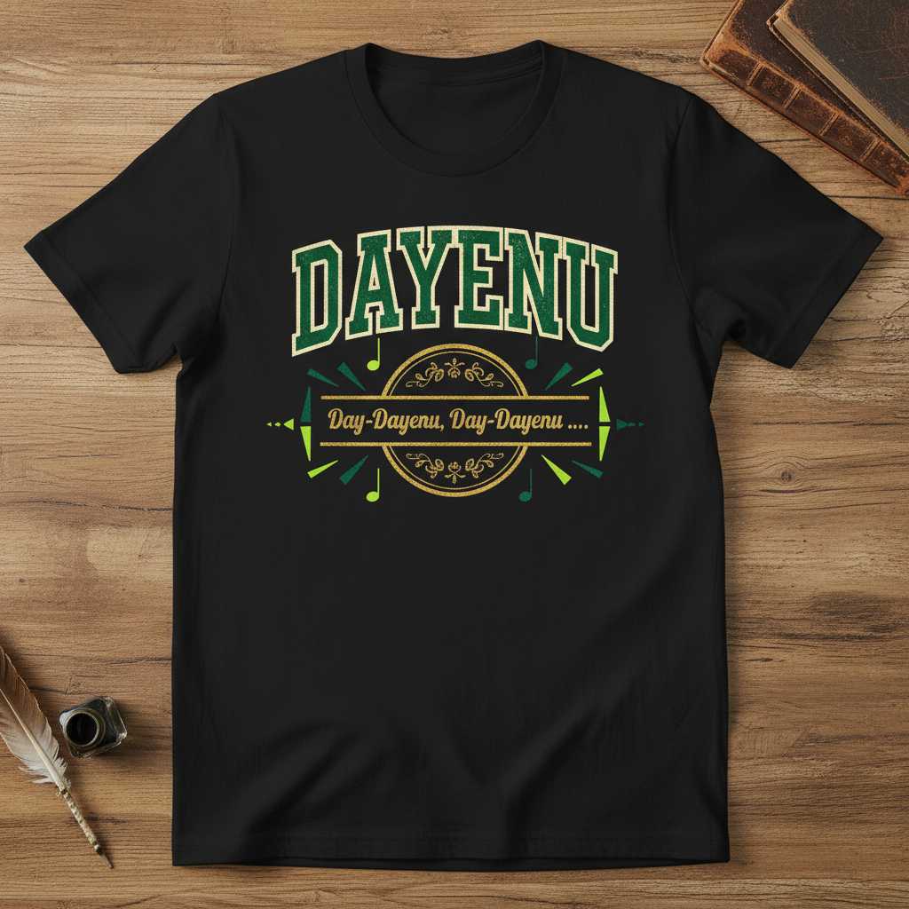 Dayenu Day-Dayenu, Day-Dayenu Passover T-Shirt, Funny Jewish Seder Tee Idea