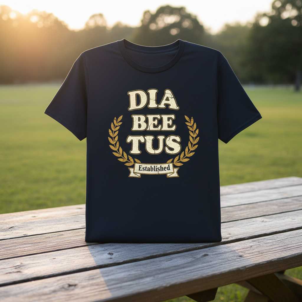 Dia Bee Tus Established Vintage T-Shirt, Funny Graphic Novelty Tee Merch