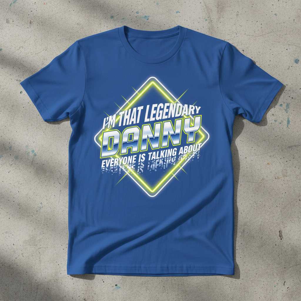 Im That Legendary Danny Everyone Is Talking About T-Shirt, Novelty Tee Gift