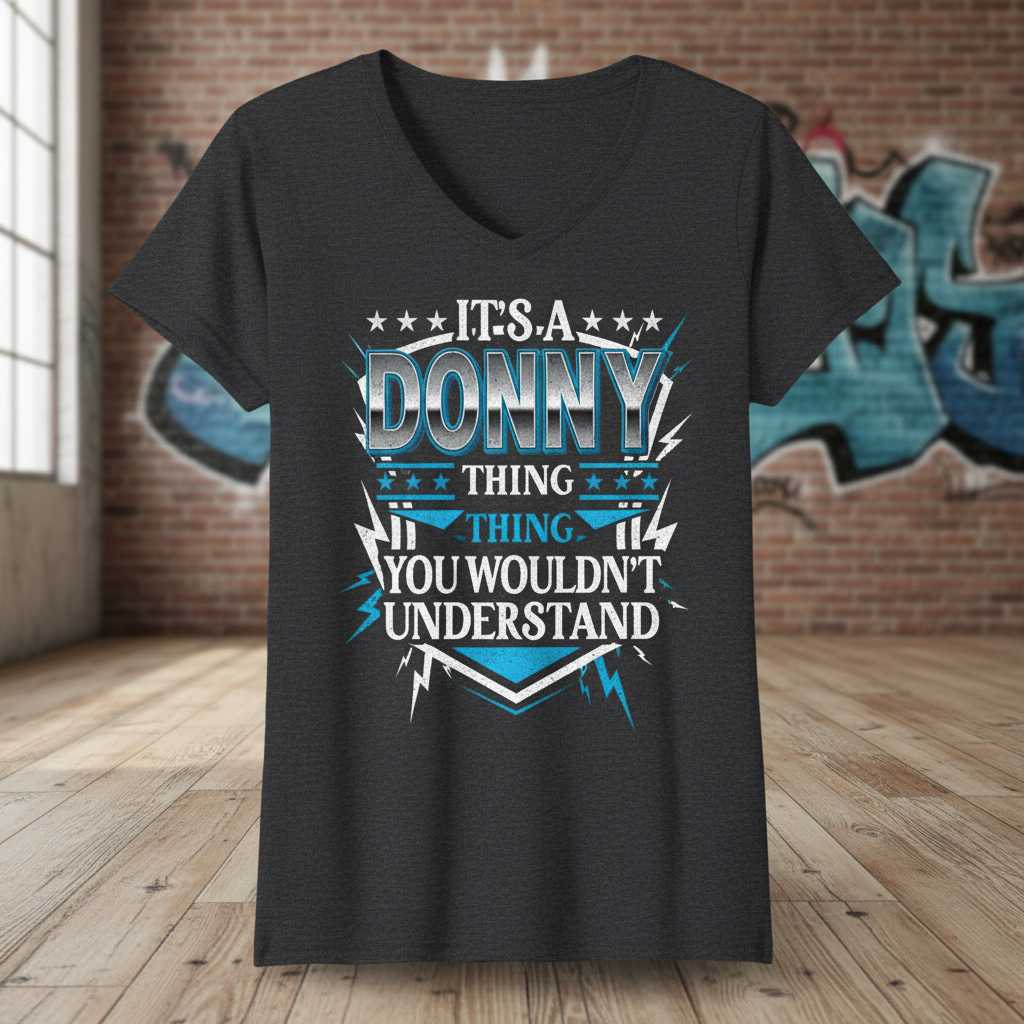 Its A Donny Thing You Wouldnt Understand Distressed T-Shirt Novelty Tee Present