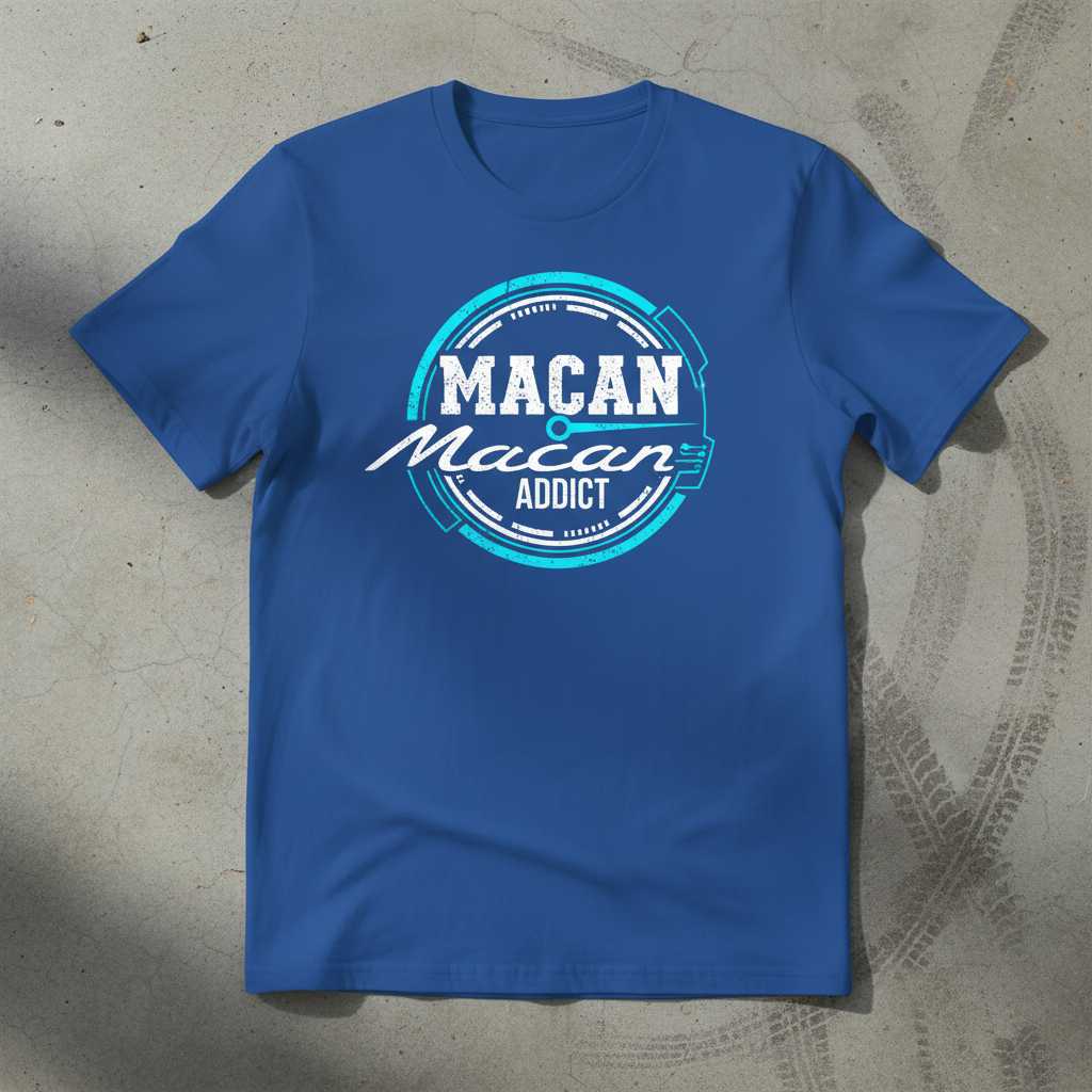 Macan Macan Addict Distressed Graphic T-Shirt, Unisex Tee Souvenir Gear