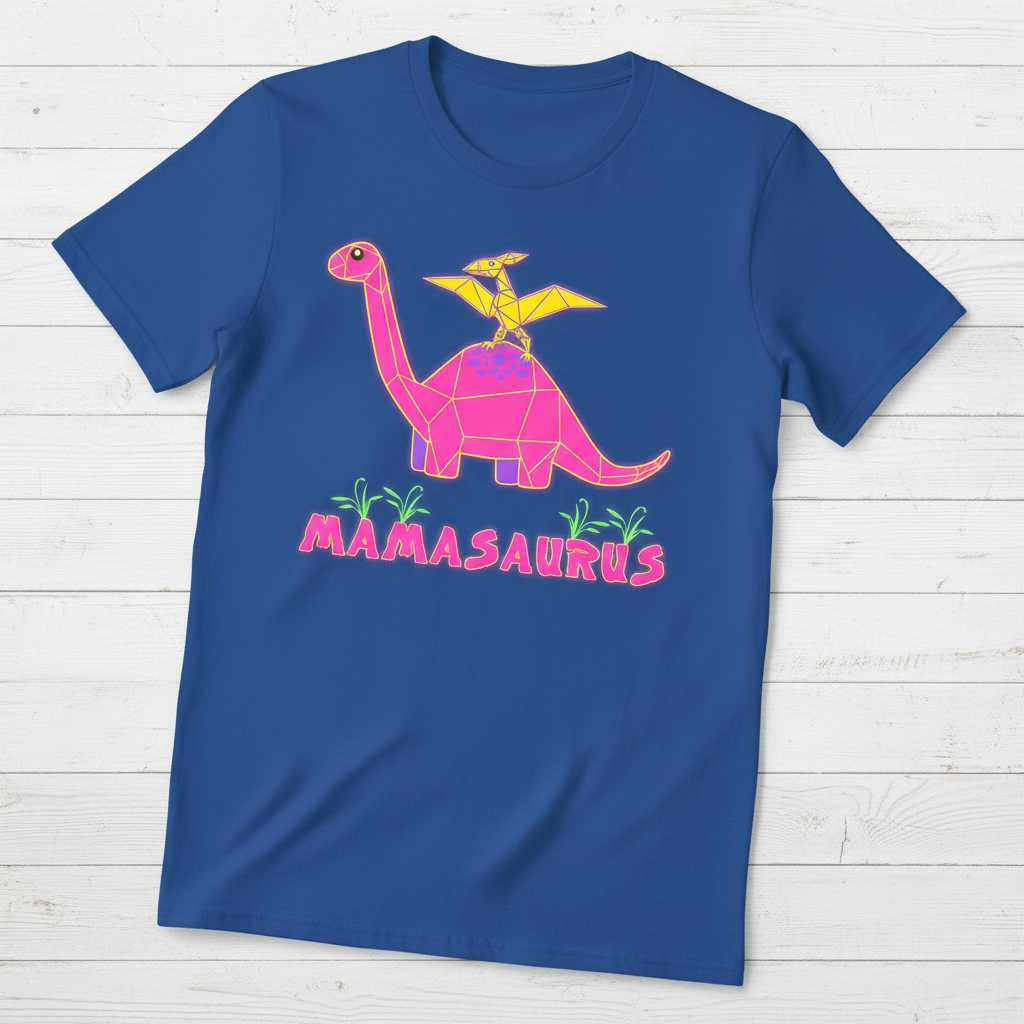 Mamasaurus Dinosaur Matching Family T-Shirt, Cute Graphic Tee Outfit Idea