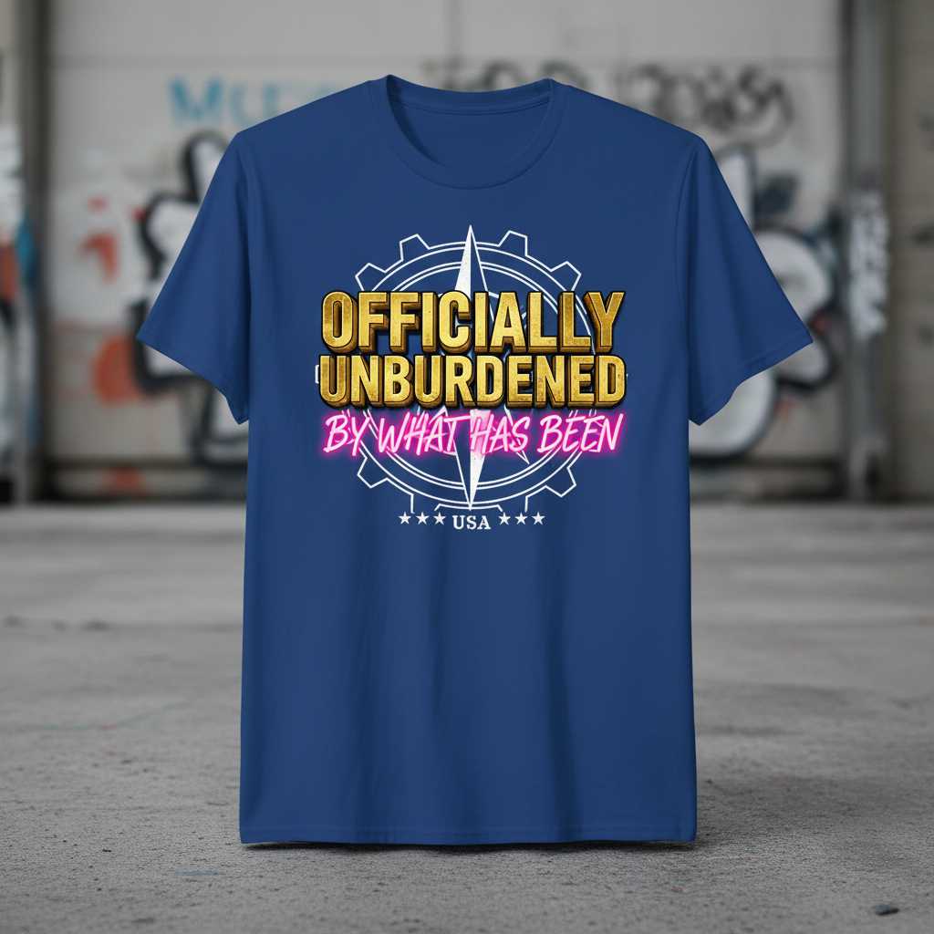 Officially Unburdened By What Has Been T-Shirt, Trump 2024 Election Graphic Tee