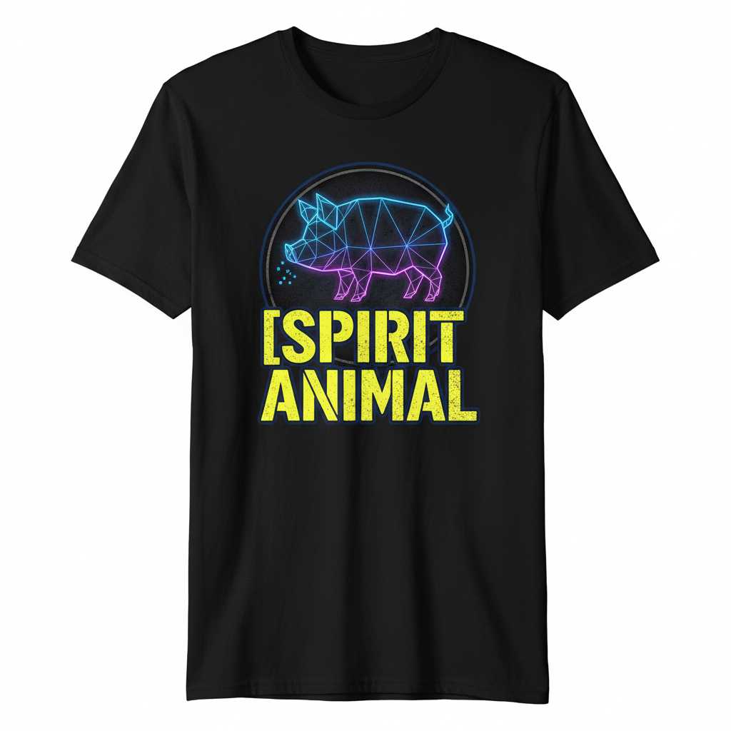 Spirit Animal Marranito Pan Dulce Retro Distressed T-Shirt, Funny Tee Gear