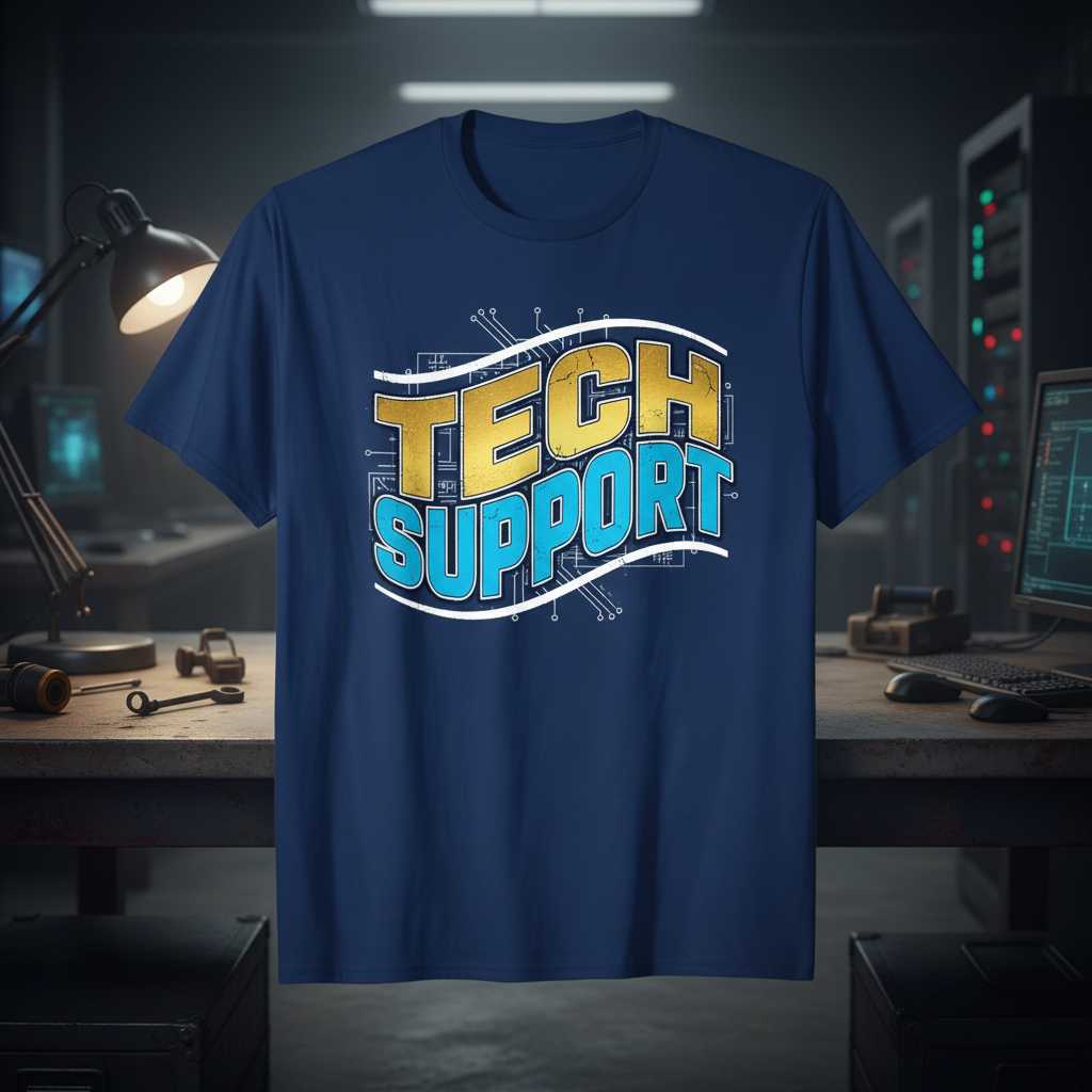 Tech Support Doge Graphic T-Shirt, Department Of Government Efficiency Tee Gear