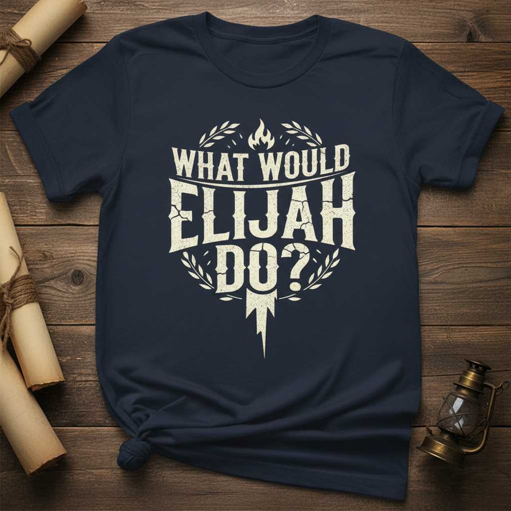What Would Elijah Do Vintage Distressed T-Shirt Graphic Tee Outfit Idea