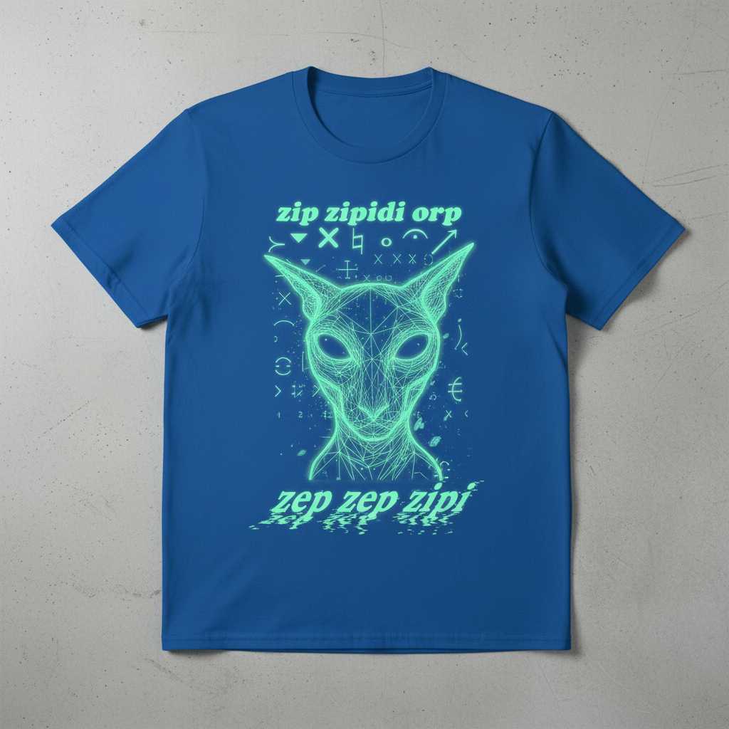 Zip Zipidi Orp Zep Zep Zipi Graphic T-Shirt, Funny Alien Meme Tee Idea
