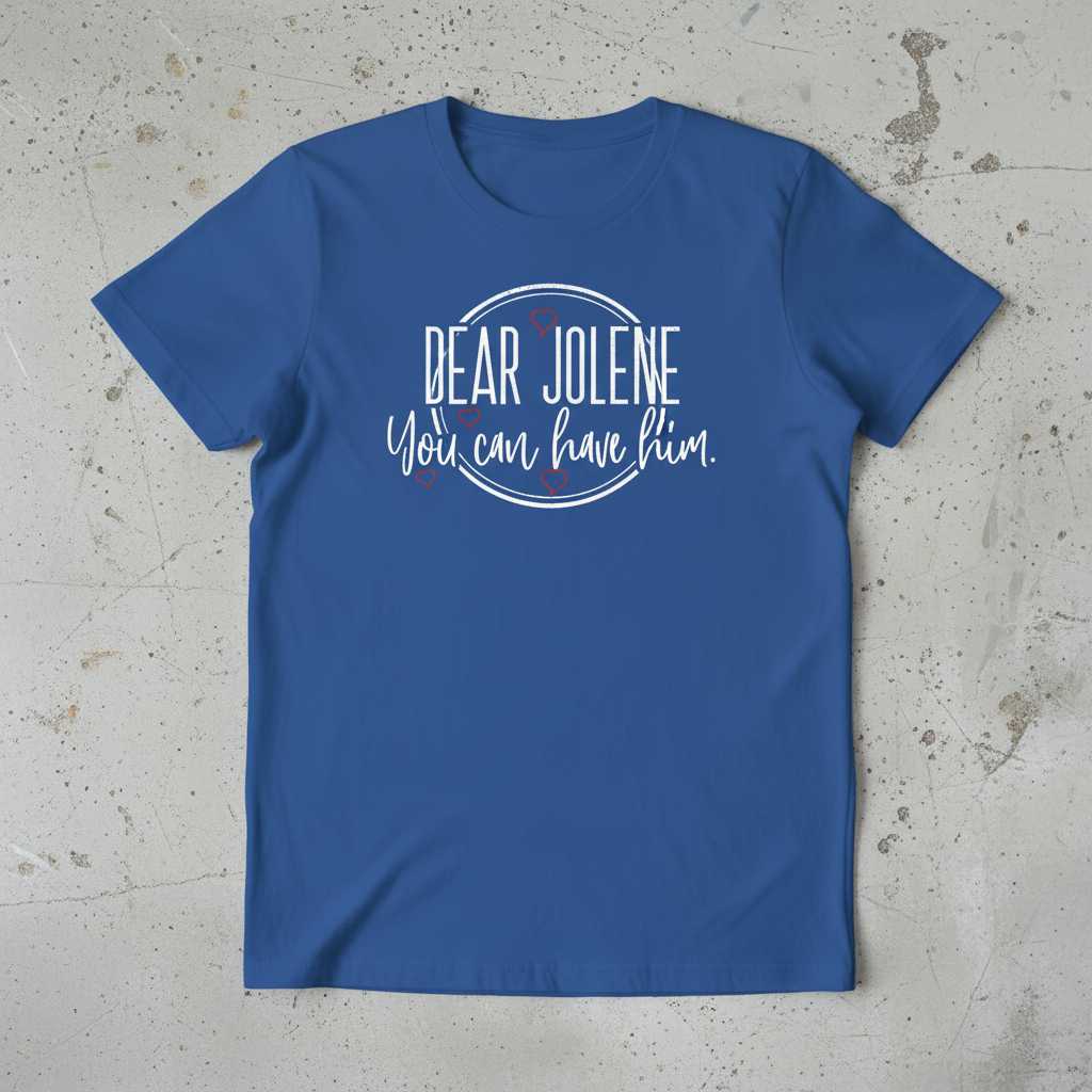 Dear Jolene You Can Have Him Divorce T-Shirt, Funny Break Up Tee Present
