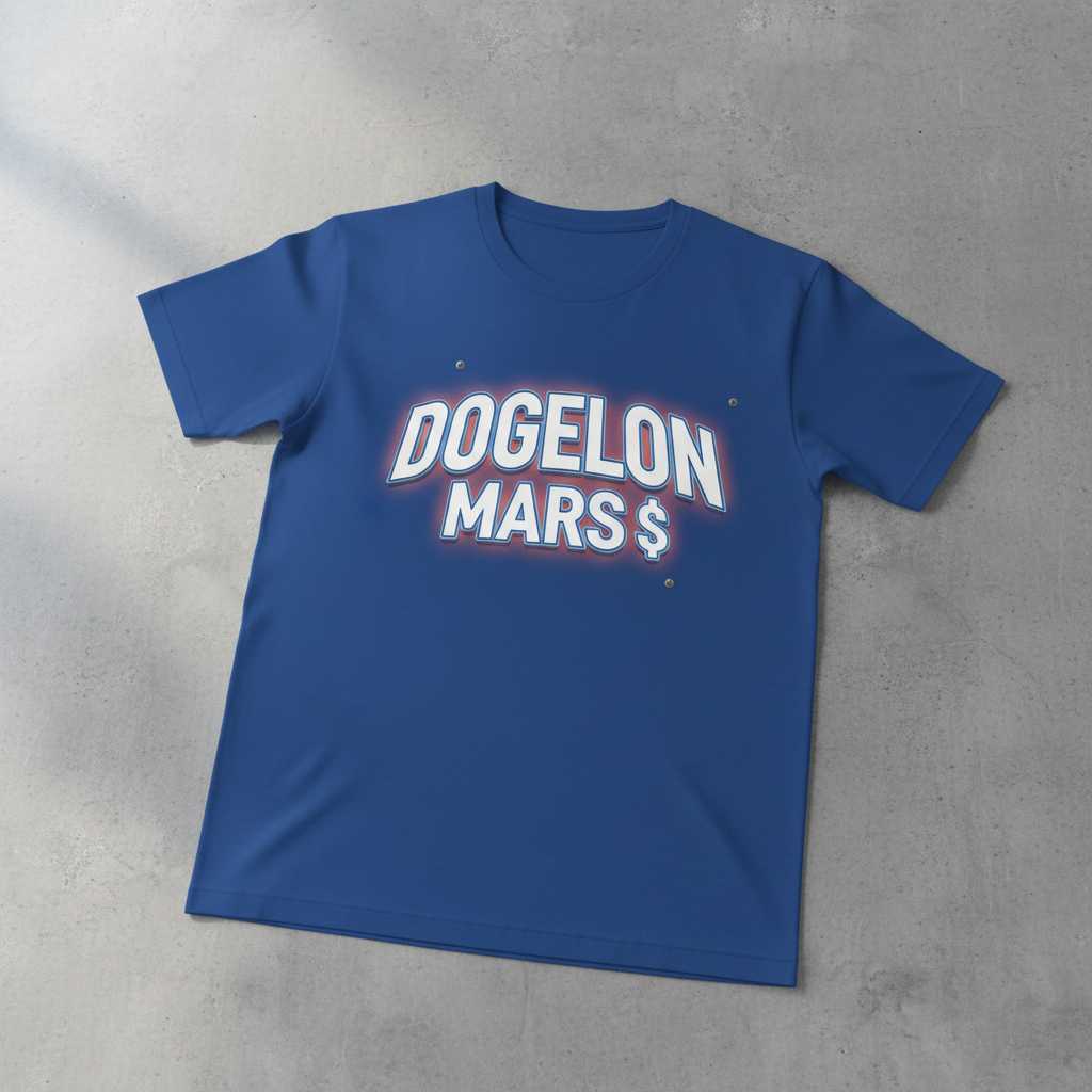 Dogelon Mars $ Cryptocurrency Holder T-Shirt, Graphic Tee Merch Souvenir