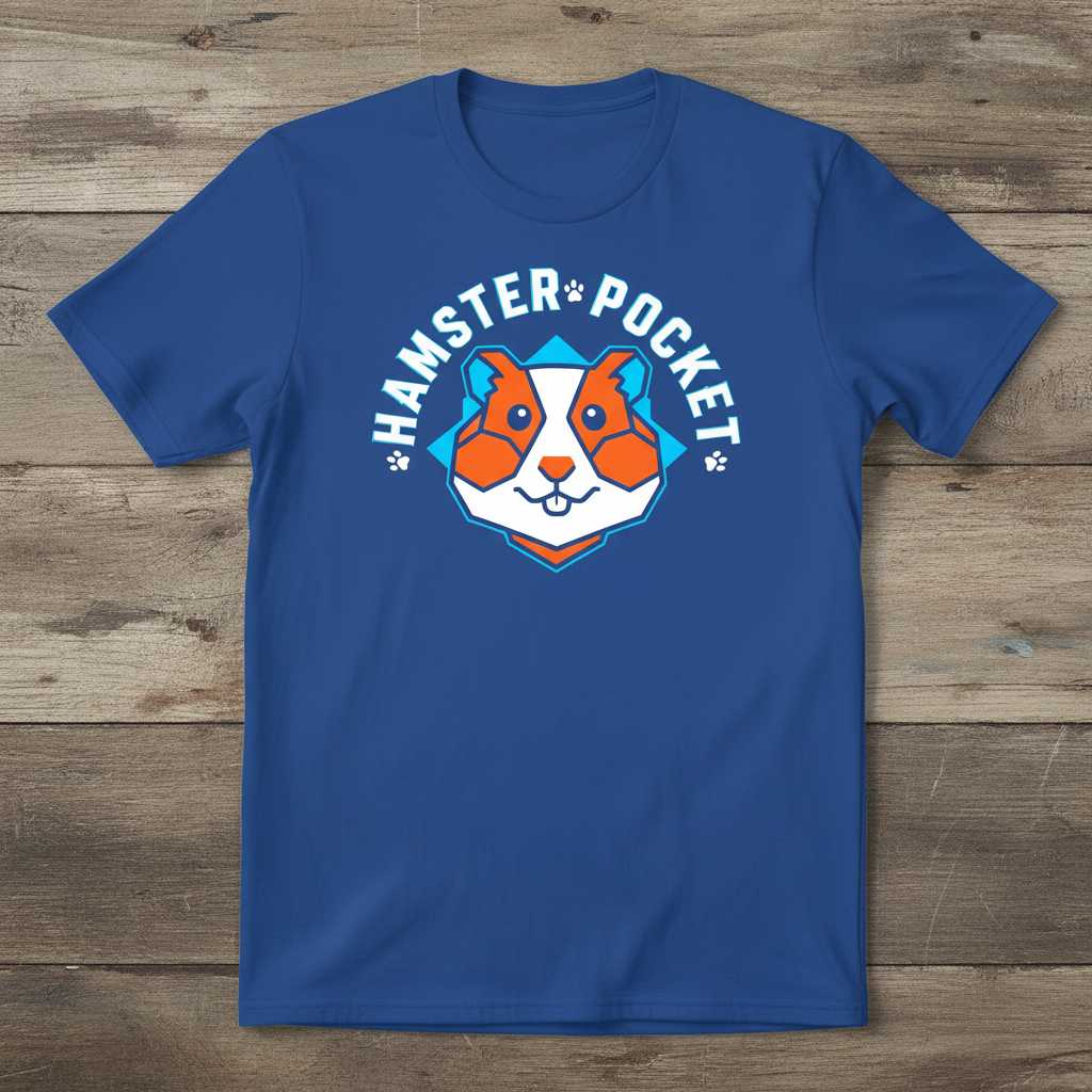 Hamster Pocket Graphic T-Shirt, Cute Novelty Hamster Tee Gear Gift Idea